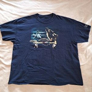 Y2k wolf tee